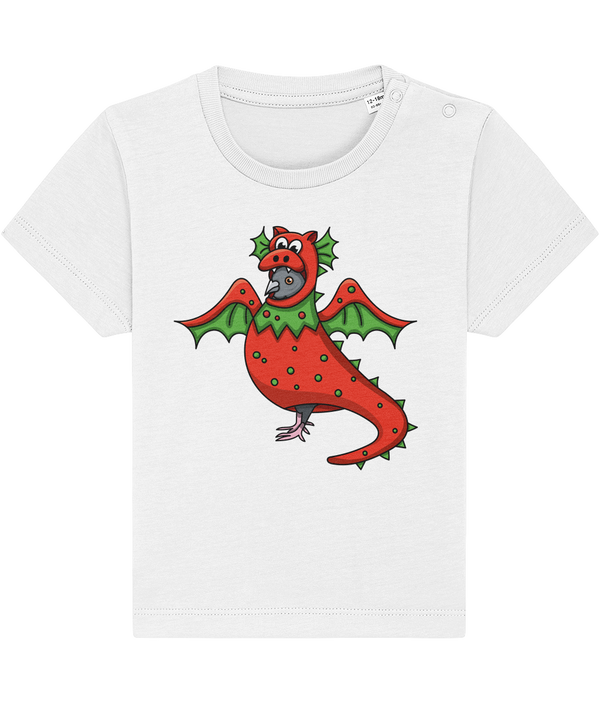 Baby T-shirt - Emlyn the Dragon Pigeon