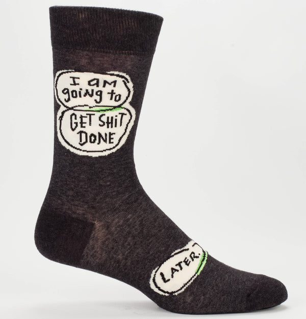 Incognito - Get Shit Done Later Men's Socks