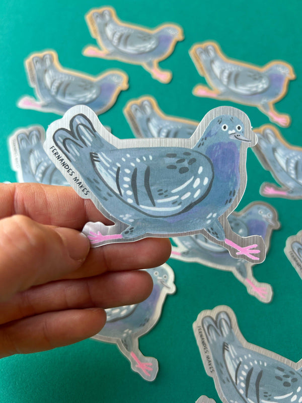 Fernandes Makes - Pigeon Vinyl Stickers (Vol. 2 / 12 New Pigeons)