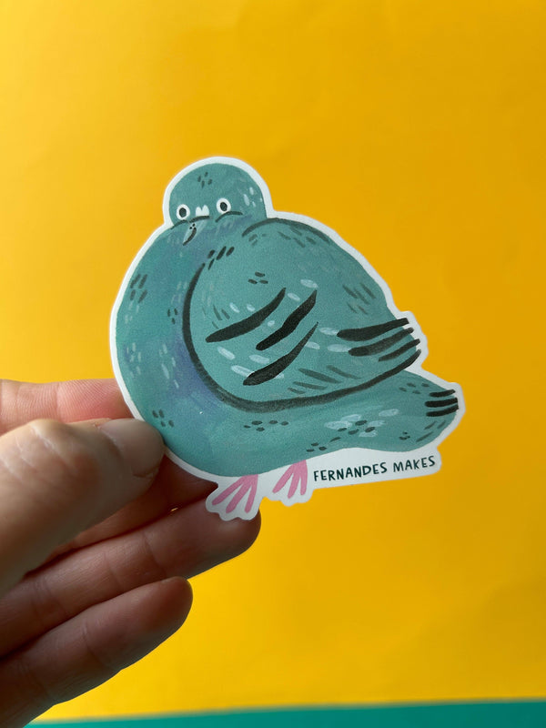 Fernandes Makes - Pigeon Vinyl Stickers (Vol. 2 / 12 New Pigeons)