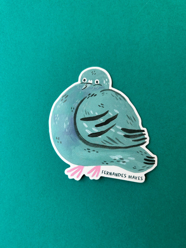 Fernandes Makes - Pigeon Vinyl Stickers (Vol. 2 / 12 New Pigeons)