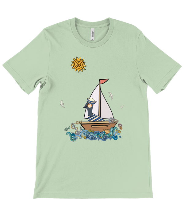 Sailor Pige Canvas Unisex Crew Neck T-Shirt (2024)