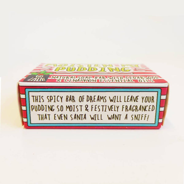 Go La La - Moisten My Pudding Christmas Soap Cinnamon Funny Gift