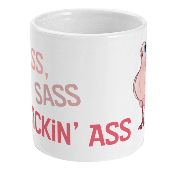 11oz Mug 'Class Sass Kickin Ass" mug Ellen S Artwork