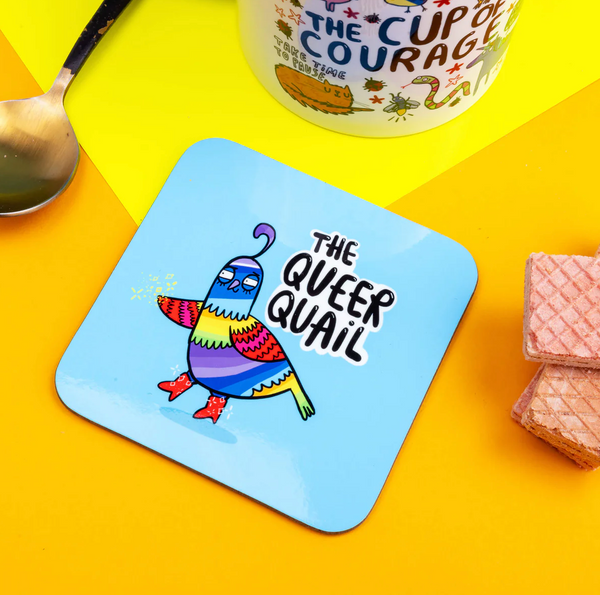 Kate Abey - Coaster - Queer Quail