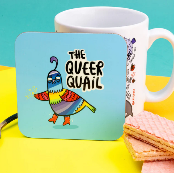 Kate Abey - Coaster - Queer Quail