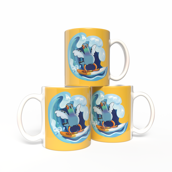 Surfs Up Mug - Ellen S artwork