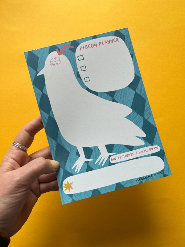 Fernandes Makes - Pigeon Planner - A5 / Notepad / Pad