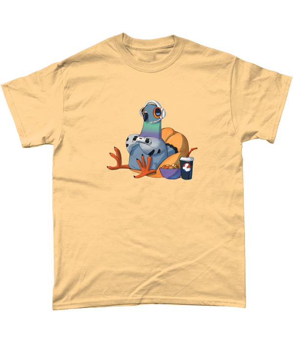 Ellen S Artwork, Dave the Gaming Pigeon Budget T-shirt