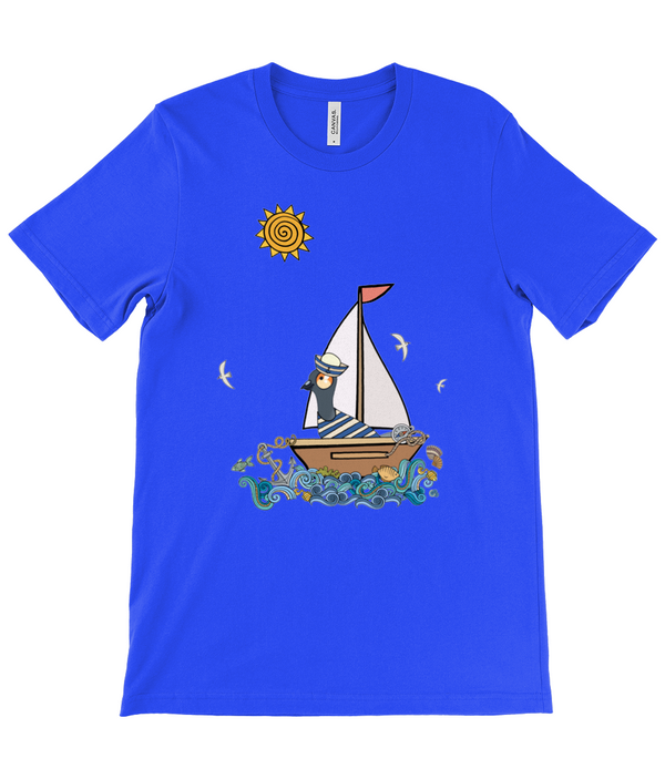 Sailor Pige Canvas Unisex Crew Neck T-Shirt (2024)
