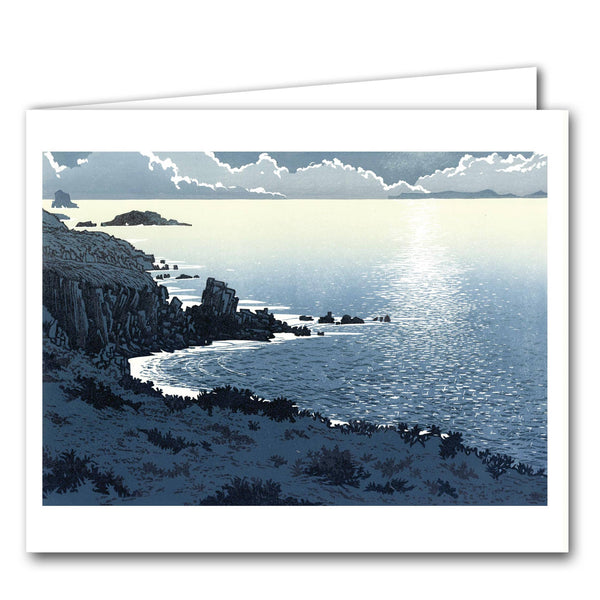 Silver Birch Cards - Blank Greeting Card - 'Moonlit'