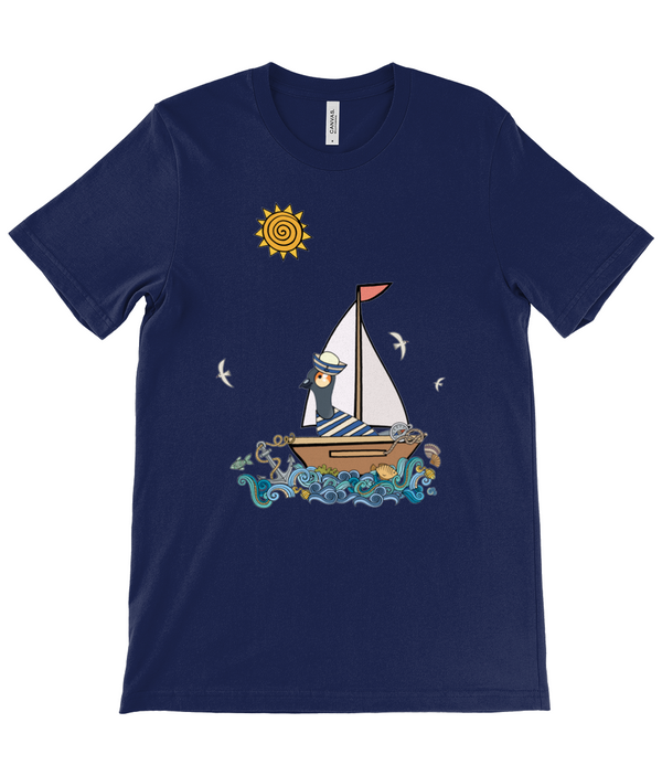 Sailor Pige Canvas Unisex Crew Neck T-Shirt (2024)