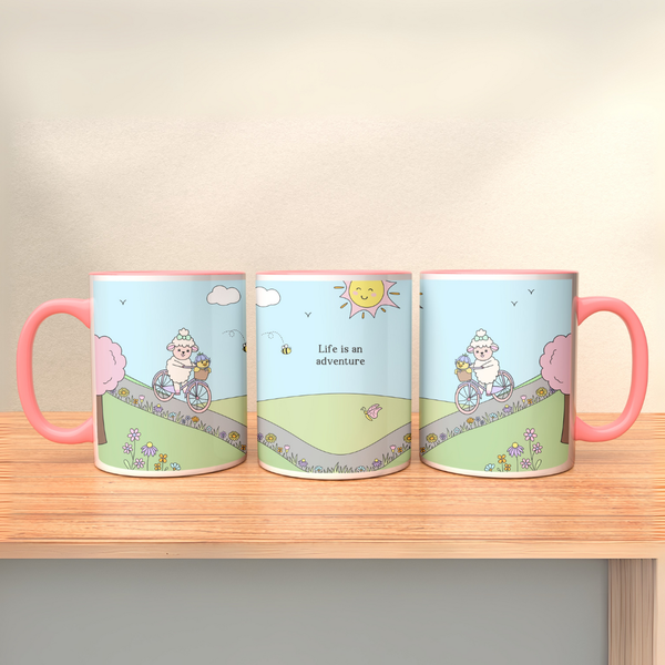 Sunshine Lane - Life is an Adventure Mug