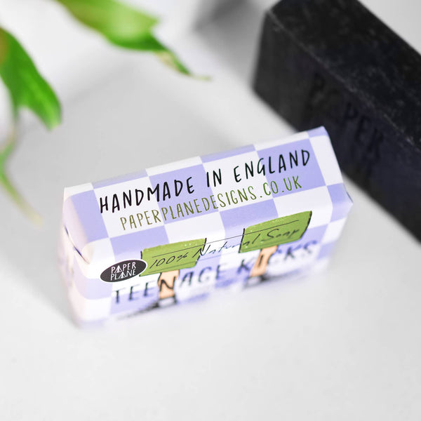 Paper Plane - Teenage Kicks Natural Vegan Soap Bar for Teenagers