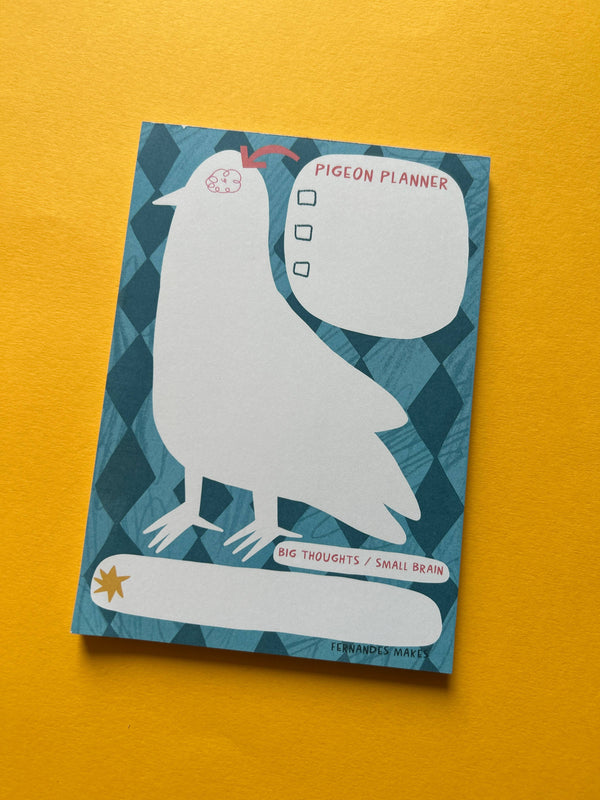 Fernandes Makes - Pigeon Planner - A5 / Notepad / Pad