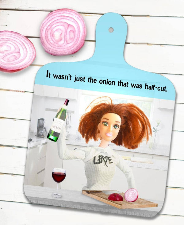 Go La La - Trollied Dollies Aggravation Chopping Board
