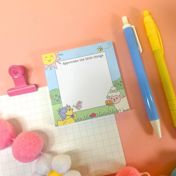 Sunshine Lane - Appreciate the Little Things Sticky Notes