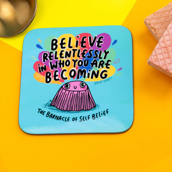 Katie Abey -Barnacle of Self Belief Coasters
