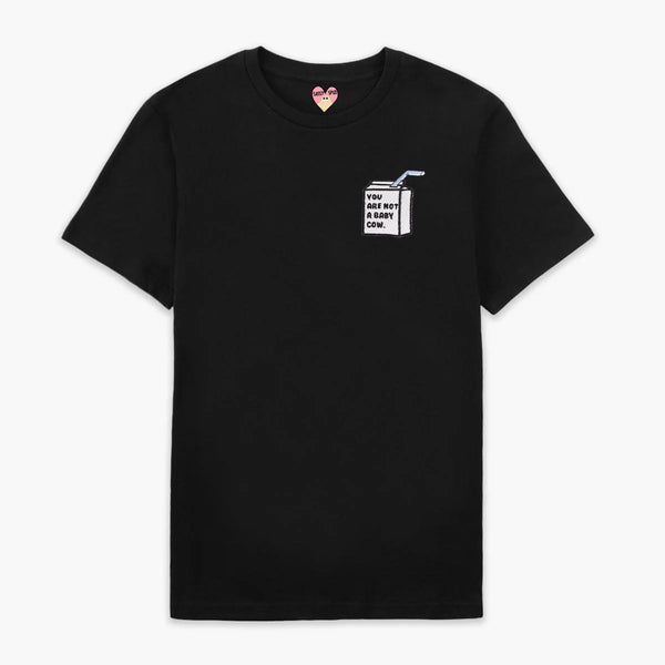 Baby Cow Embroidered T-Shirt (Unisex)
