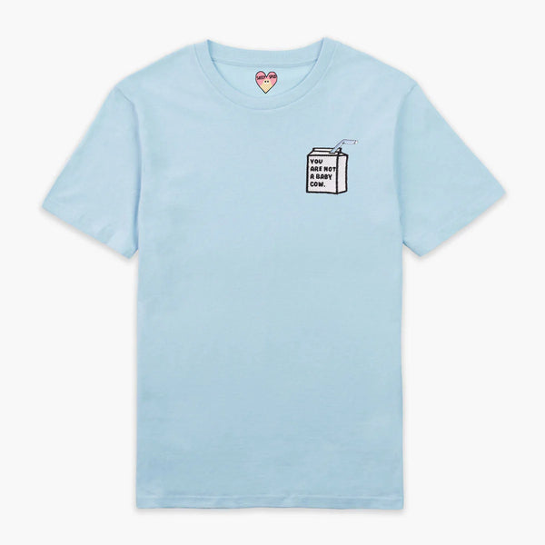 Baby Cow Embroidered T-Shirt (Unisex)
