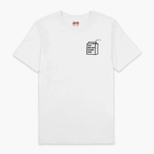 Baby Cow Embroidered T-Shirt (Unisex)