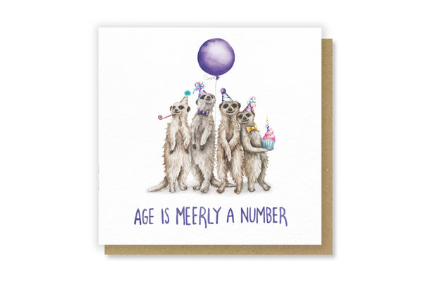 Citrus Bunn - Meerkat - Funny Birthday Greetings Card