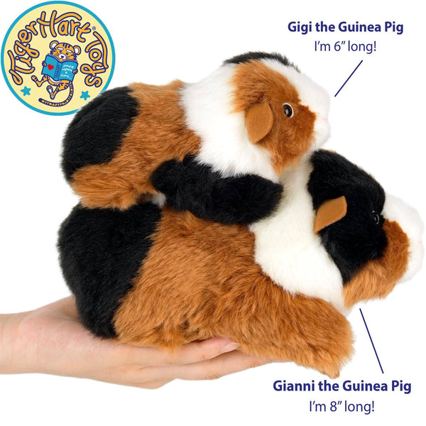 VIAHART Toy Co. - Gianni The Guinea Pig - 9 Inch Stuffed Animal Plush - by TigerHart Toys