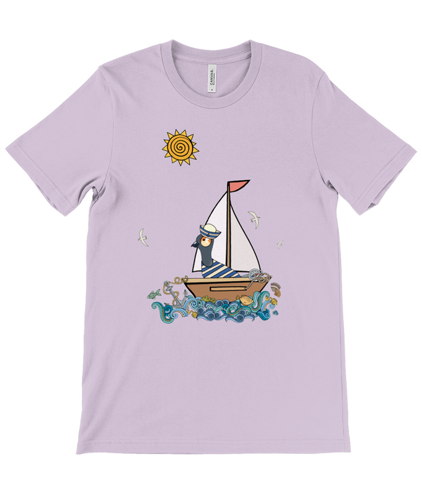 Sailor Pige Canvas Unisex Crew Neck T-Shirt (2024)