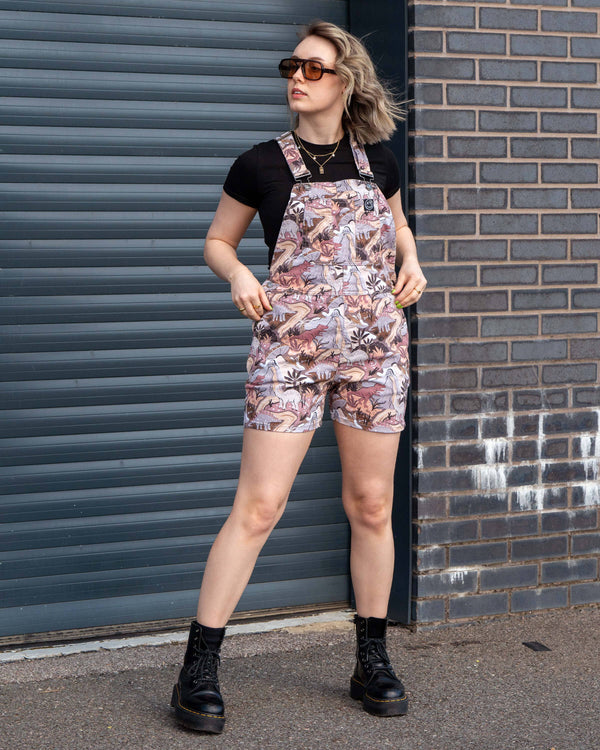 Rebel Romance - Rebel Romance Dinoverse Dungaree Shorts