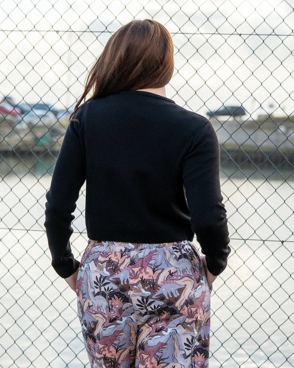 PRE-ORDER -Rebel Romance - Rebel Romance x Katie Abey Pigeon Party Cropped Jumper