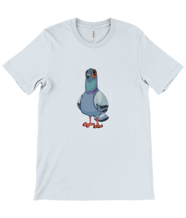 Ellen S Artwork Pigeon Unisex Budget T-shirt