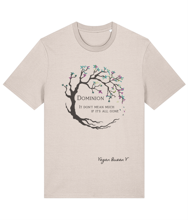 Vegan Queen V - Dominion Adults Premium T-shirt