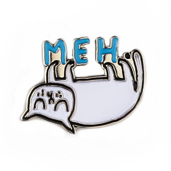 Incognito - Meh Cat Enamel Pin