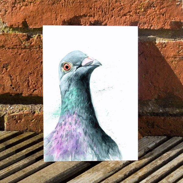 Kate Moby - Inky Pigeon Post Luxury Postcards