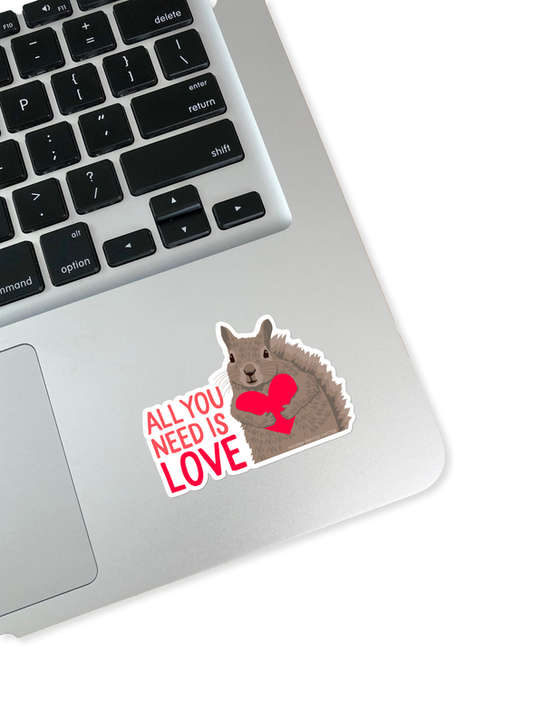 Modern Printed Matter - All You Need Is Love Sticker