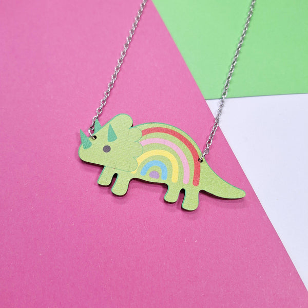 Prickle People - Dinosaur Necklace, Dinosaur Gift, Prickle People