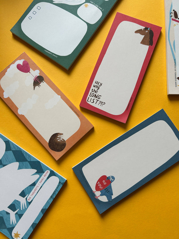 Fernandes Makes - Pigeon Planner - A5 / Notepad / Pad