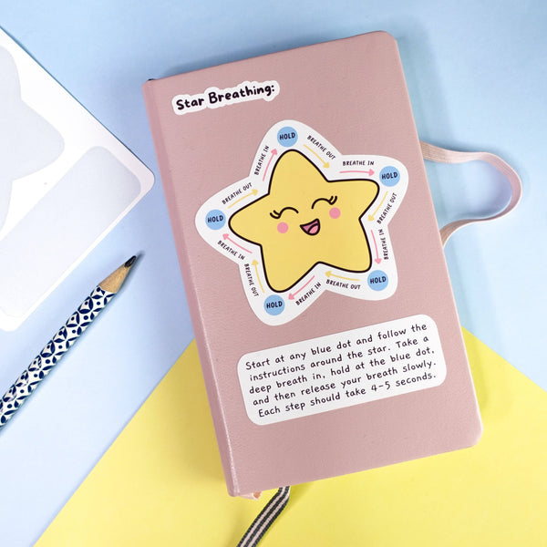 Sunshine Lane - Star Breathing Sticker Sheet