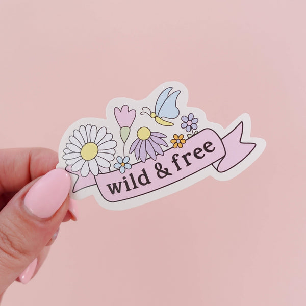 Sunshine Lane - Wild and Free Sticker