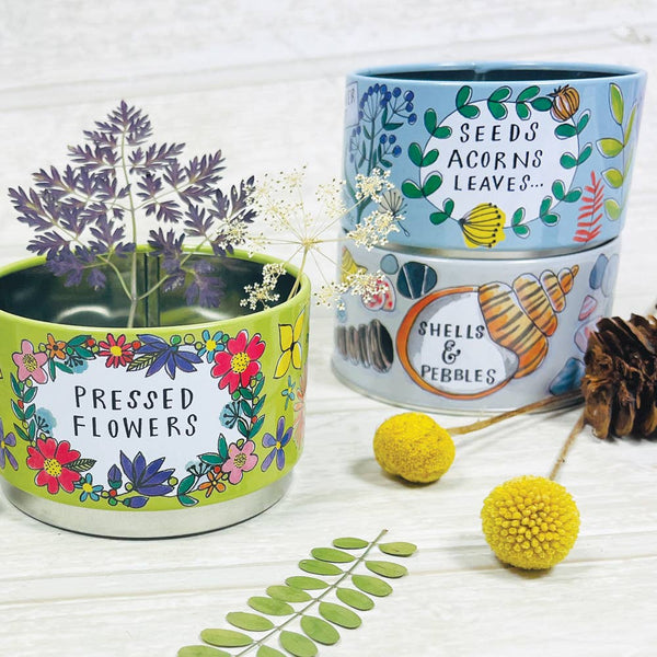 Rachel Ellen Designs - Stacking Tins - My Nature Collection