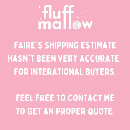 Fluffmallow (Custom duties for USA are pre-paid by us) - Kind Humans Fan Club Vinyl Sticker
