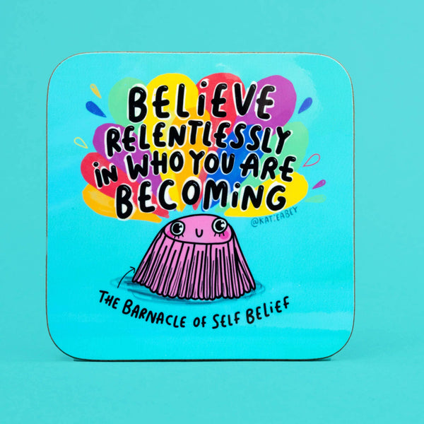 Katie Abey -Barnacle of Self Belief Coasters