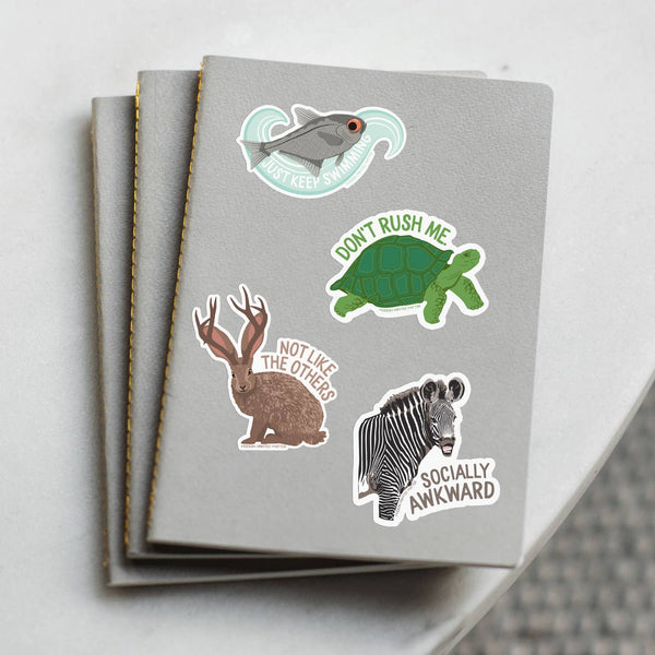Modern Printed Matter - Socially Awkward Sticker