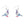 Load image into Gallery viewer, Tatty Devine - Pigeon Earrings
