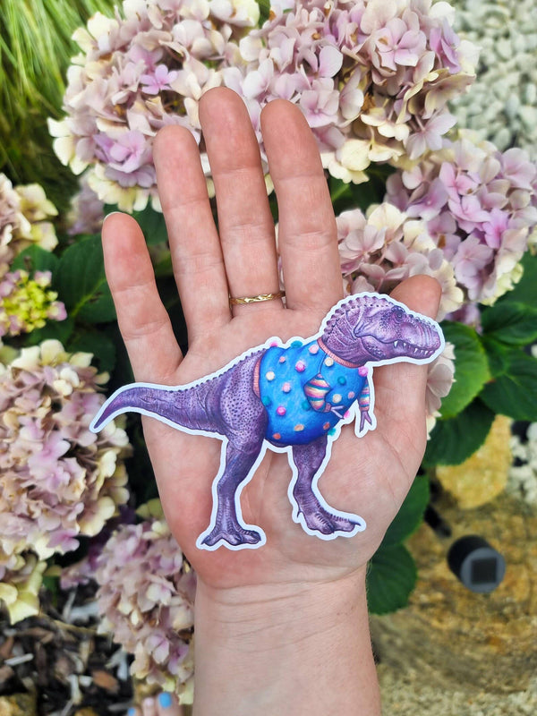 Beth Goodwin Designs - T-Rex Dinosaur Vinyl Sticker