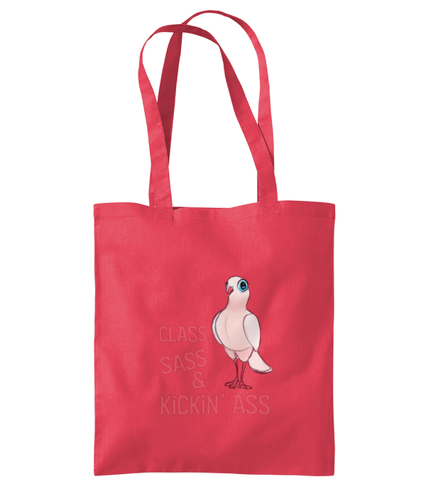 Westford Mill Promo Shoulder Tote Bag Class sass kickin ass tee