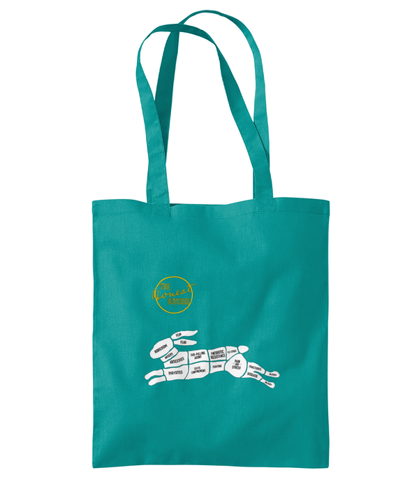 Westford Mill Promo Shoulder Tote Bag the honest butcheer rabbit