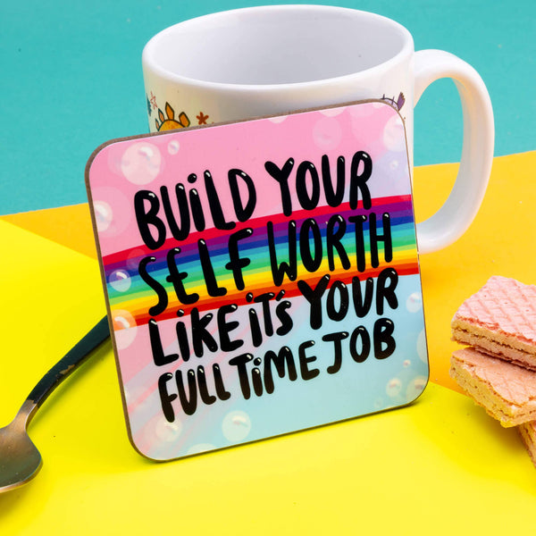 Katie Abey - Self Worth Coasters