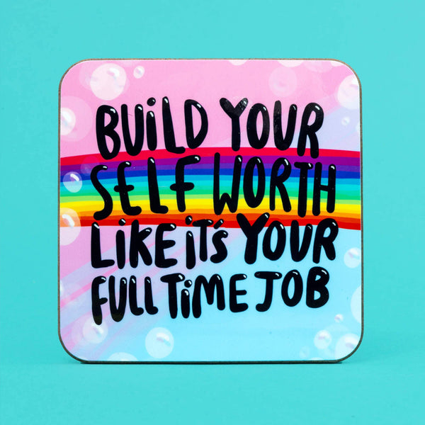 Katie Abey - Self Worth Coasters