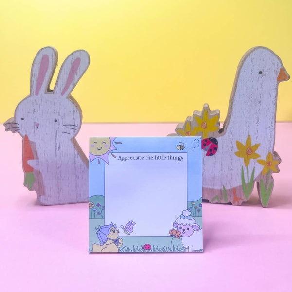 Sunshine Lane - Appreciate the Little Things Sticky Notes